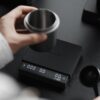 Balança de Café MHW-3BOMBER Cube 3.0 Pro Precisão 0.1g com Fluxo Real - Preto