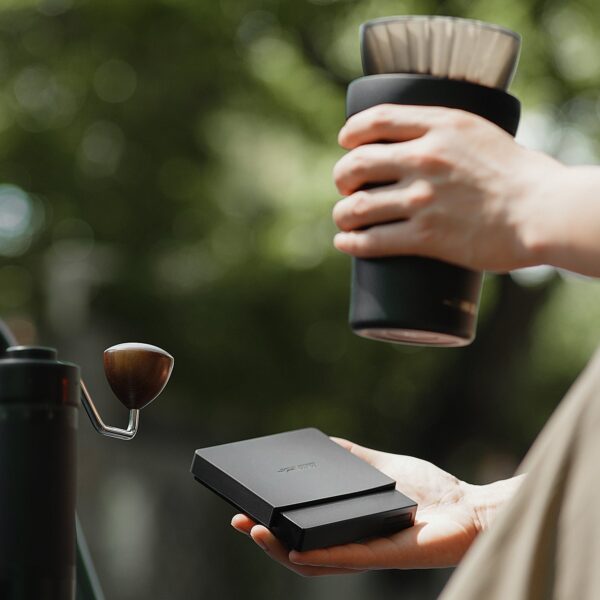 Balança de Café MHW-3BOMBER Cube 3.0 Pro Precisão 0.1g com Fluxo Real - Preto