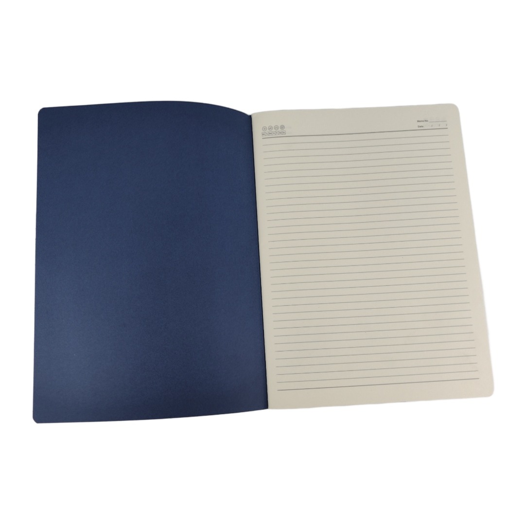 6 Cadernos A4 Capa Azul - Em Inglês