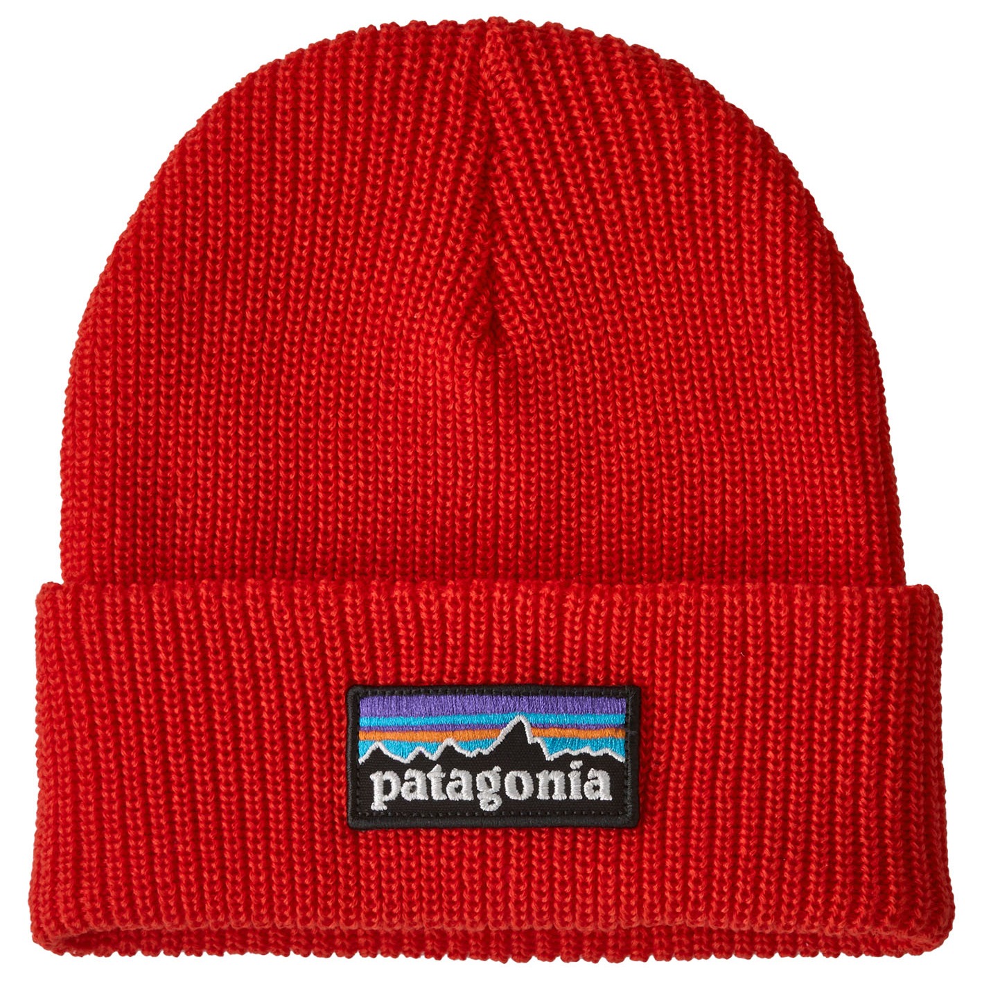 Gorro Patagonia de Malha Vermelho Estilo Outdoor e Aventura
