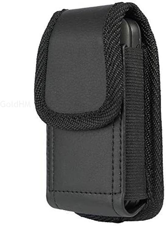 Bolsa de Cintura Nokia 2760 Dwdzey com Clip para Cinto em Pele - Preto