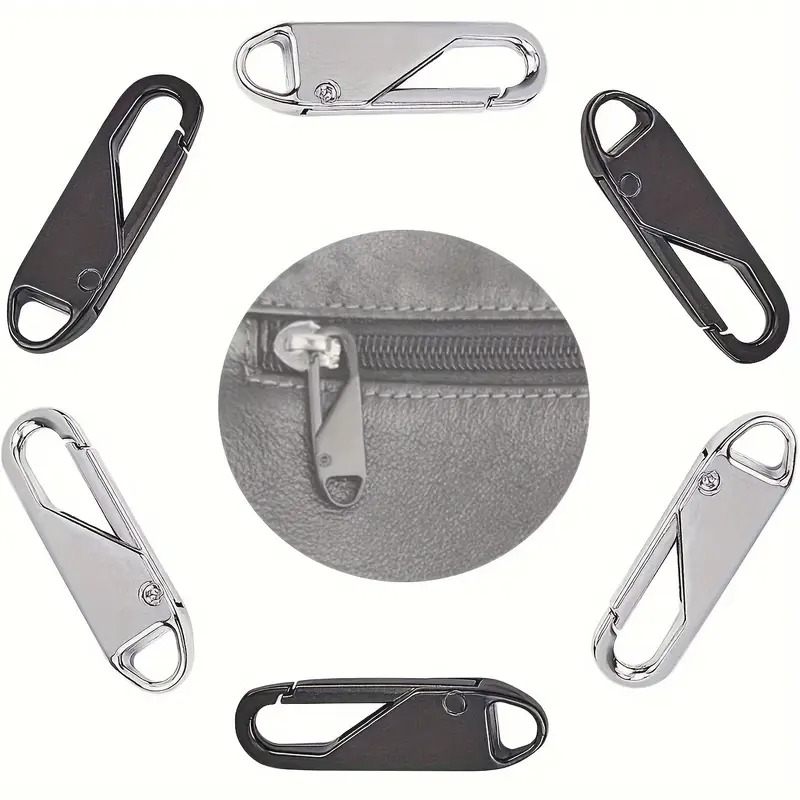 (24 uni.) Puxador de Fecho de Correr Universal Amovível Kit 5 Peças - Preto