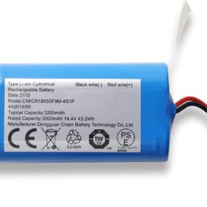 Bateria de Substituição eufy RoboVac LR30 e L35 Hybrid Iões de Lítio 14.4V - Preto