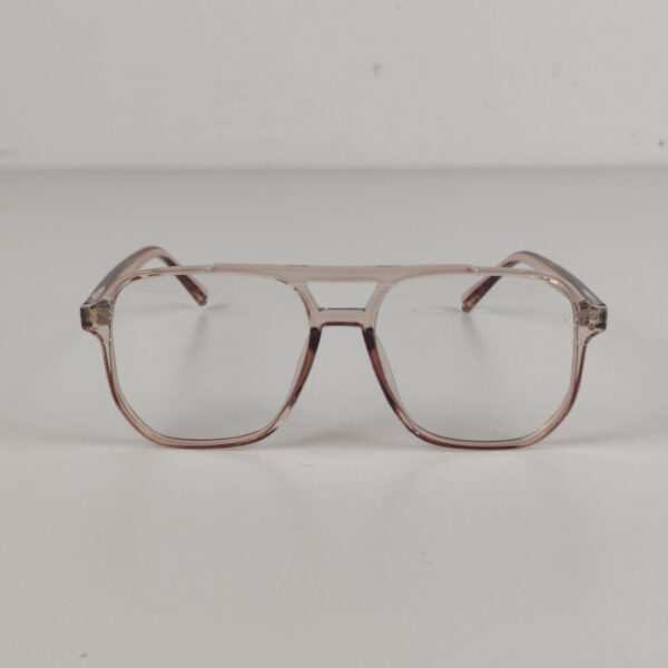 Óculos de Sol Oversized com Lentes Espelhadas e Armação Translúcida