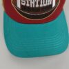 Boné de Rede Trucker Futebol com Bordado e Fecho Snapback - Preto