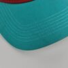 Boné de Rede Trucker Futebol com Bordado e Fecho Snapback - Preto