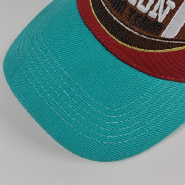 Boné de Rede Trucker Futebol com Bordado e Fecho Snapback - Preto