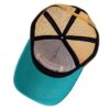 Boné de Rede Trucker Futebol com Bordado e Fecho Snapback - Preto