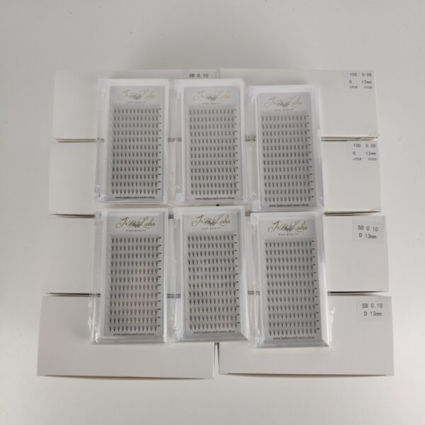 F126X3102_1780492191517_0 Lote 86 Embalagens Pestanas Leques Pré-Feitos Volume Russo