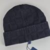 Gorro Premium de Malha Quadriculada Estilo Maison Francesa de Luxo