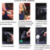 Pistola de Defumação 5 Sabores e Bolhas Comestíveis Gourmet Cocktail Smoked Bubble Gun
