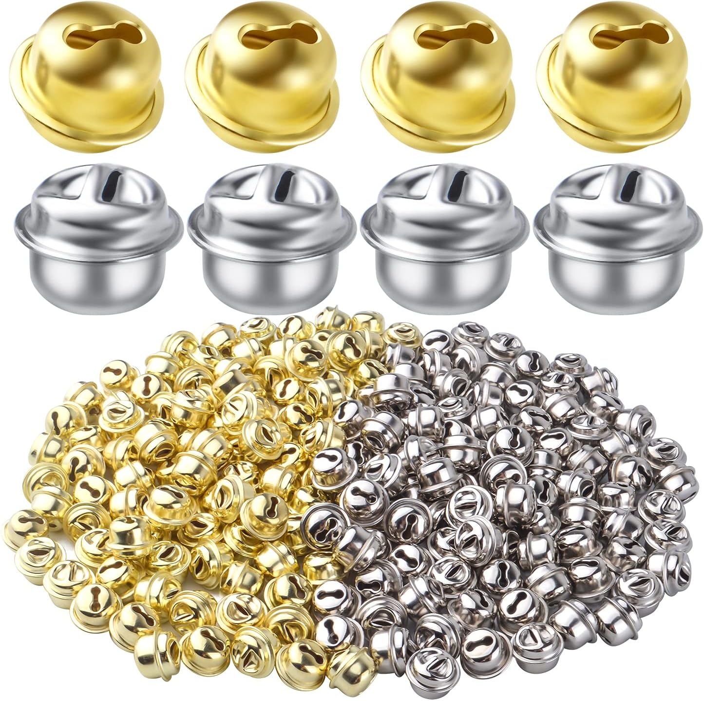 500 Guizos de Metal para Decoração e Coleiras BronaGrand 10mm