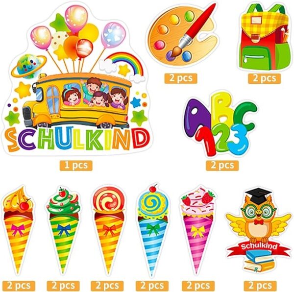 F126X3113_paste_1780591333137_1 (20 Packs) Decoração de Bolo 19 Peças ABC 123 Primeiro Dia de Aulas YAXZIM 1