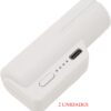 (x2) Bateria Externa para VR Tosuny 5000mAh para Meta Quest 2 Autonomia 2-4h - Preto