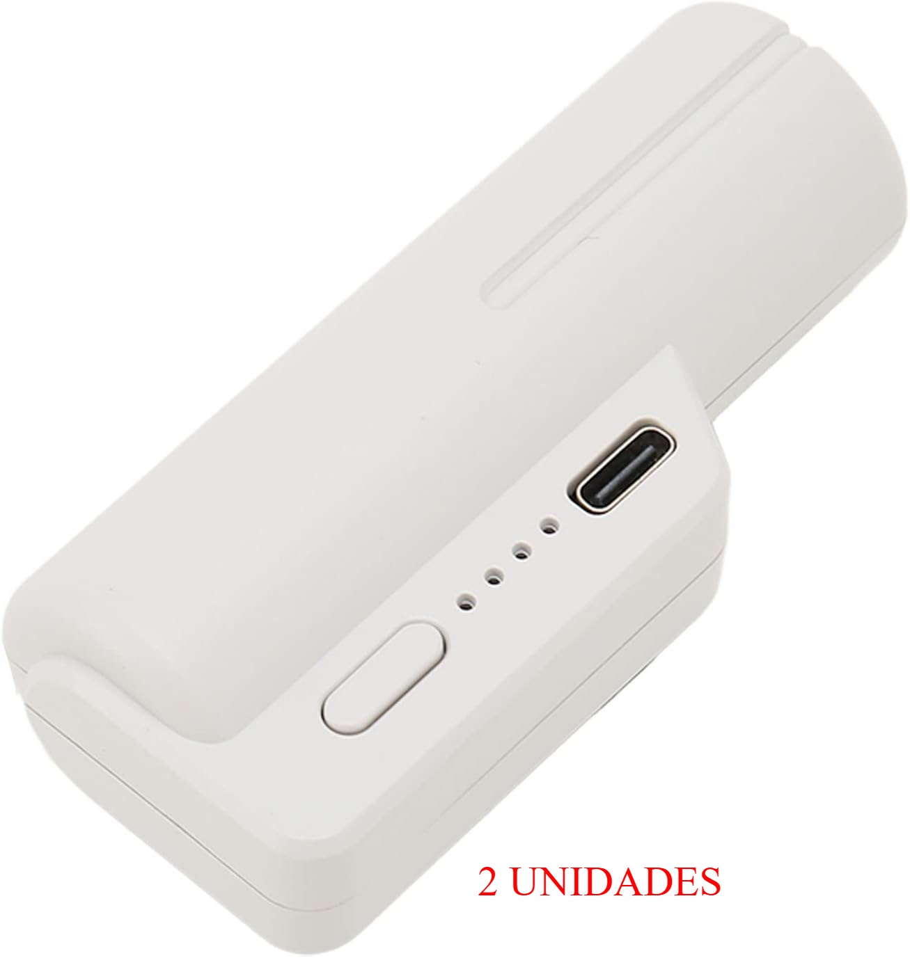 (x2) Bateria Externa para VR Tosuny 5000mAh para Meta Quest 2 Autonomia 2-4h - Preto