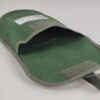 F126X3127_1780497618888_5 (10 Uni.) Bolsa Verde de Transporte para Pá de Campismo e Sobrevivência 29x20 cm