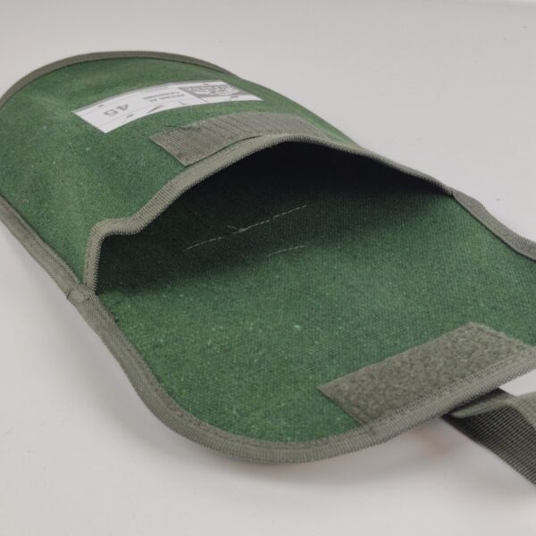 F126X3127_1780497618888_5 (10 Uni.) Bolsa Verde de Transporte para Pá de Campismo e Sobrevivência 29x20 cm