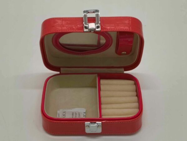 Organizador de Joias para Anéis e Brincos Estojo Elegante