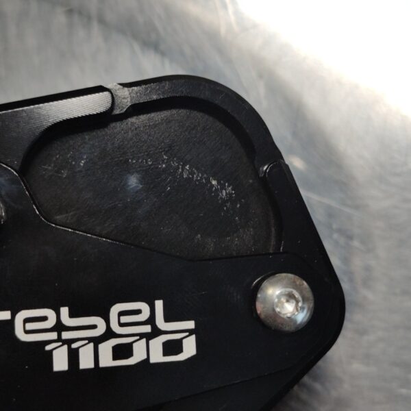 Extensão de Descanso Honda Rebel CMX1100 Alumínio CNC Estabilidade - Preto