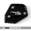Extensão de Descanso Honda Rebel CMX1100 Alumínio CNC Estabilidade - Preto