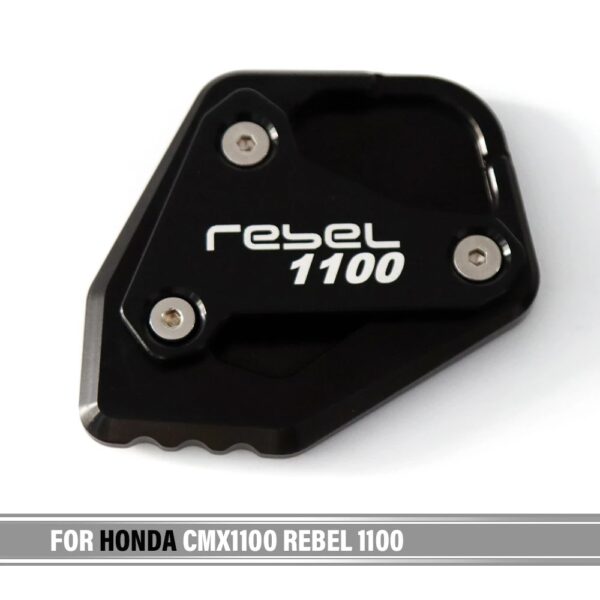 Extensão de Descanso Honda Rebel CMX1100 Alumínio CNC Estabilidade - Preto