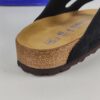 (40) Sandálias Birkenstock Arizona Pretas com Duas Fivelas em Tom Cobre