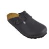 (42) Tamancos Birkenstock Boston Waxy Leather Pele Natural Anatómicos - Preto