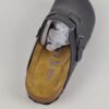 (42) Tamancos Birkenstock Boston Waxy Leather Pele Natural Anatómicos - Preto