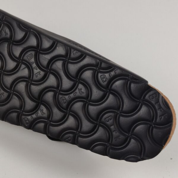 (42) Tamancos Birkenstock Boston Waxy Leather Pele Natural Anatómicos - Preto