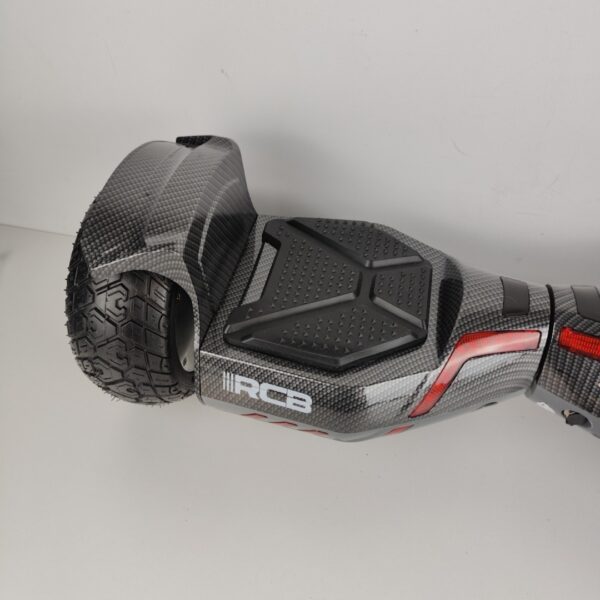 (8.5") Hoverboard RCB RH3 Todo-o-Terreno App Bluetooth e LED - Preto Carbono