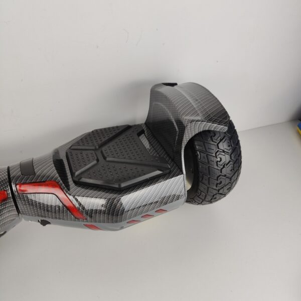 (8.5") Hoverboard RCB RH3 Todo-o-Terreno App Bluetooth e LED - Preto Carbono
