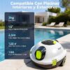 F126X3146_paste_1780593762983_0 (2 Uni.) Robot Aspirador de Piscina EVERCROSS BOT Y10 para Peças ou Reparação