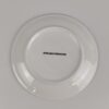 (x9) Prato Decorativo Sobremesa 15,5 cm com Teckel e Bolo de Cerejas em Estilo Romântico