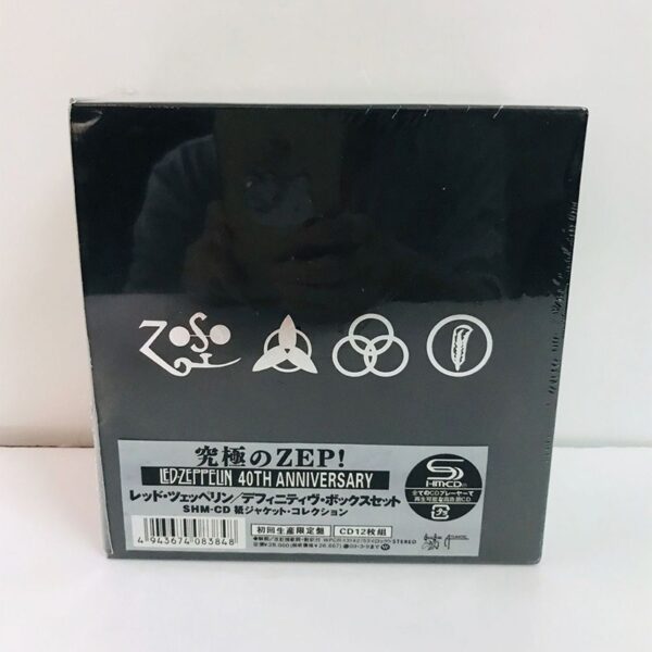 Led Zeppelin 40th Anniversary Definitive Box Set - Edição Japonesa SHM-CD com 12 CDs Lacrado
