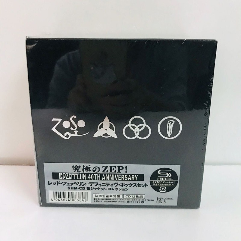 LED ZEPPELIN 40TH ANNIV.SHM-CD12枚セット未開封品 Led Zeppelin 40th Anniversary Definitive Box Set – Edição Japonesa
