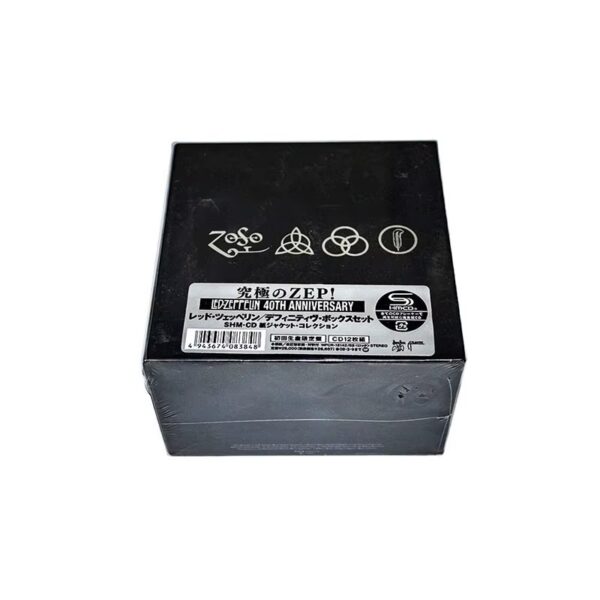 Led Zeppelin 40th Anniversary Definitive Box Set - Edição Japonesa SHM-CD com 12 CDs Lacrado