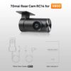 Câmara Traseira 70mai RC14 para Dash Cam 4K Omni X800 Gravação Estacionamento - Preto