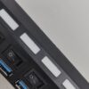 Hub USB 3.0 4 Portas 5Gbps Super Speed Compacto - Preto