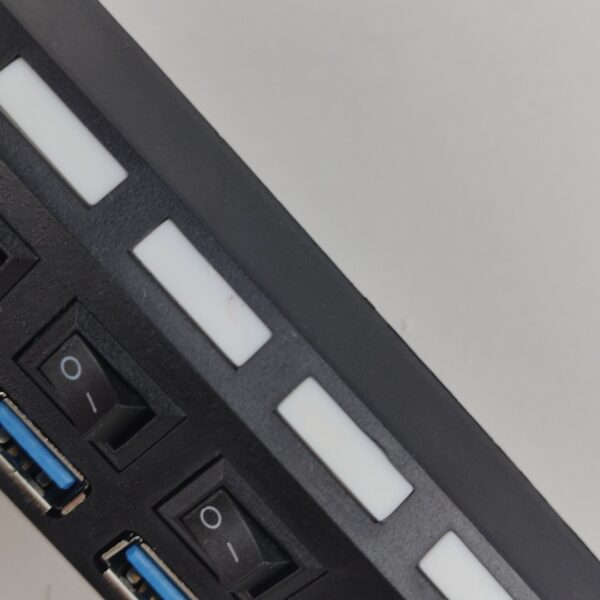 Hub USB 3.0 4 Portas 5Gbps Super Speed Compacto - Preto