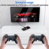 (LER DESC.) Consola Portátil M27 64GB com 2 Comando Suporte PSP ARC e 30+ Simuladores