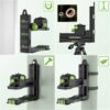 Suporte Magnético Huepar PV11+ Base Giratória para Nível Laser - Preto/Verde