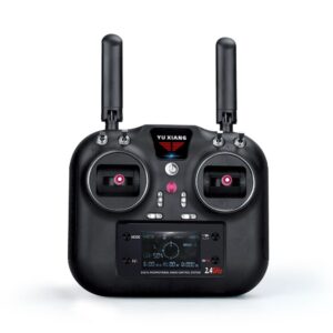 Comando Remoto YXZNRC F09-S F11-S para Helicóptero RC - Preto