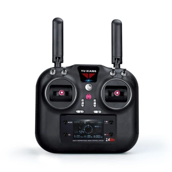 Comando Remoto YXZNRC F09-S F11-S para Helicóptero RC - Preto