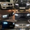 Lâmpadas LED Angel Eyes APMATAUTO 160W para BMW E39 E53 E60 E87 - Branco