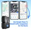 Localizador GPS 4G 7500mAh IP67 160 Dias Standby para Carros e Camiões - Preto