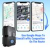 Localizador GPS 4G 7500mAh IP67 160 Dias Standby para Carros e Camiões - Preto