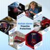 Localizador GPS 4G 7500mAh IP67 160 Dias Standby para Carros e Camiões - Preto