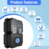 Localizador GPS 4G 7500mAh IP67 160 Dias Standby para Carros e Camiões - Preto