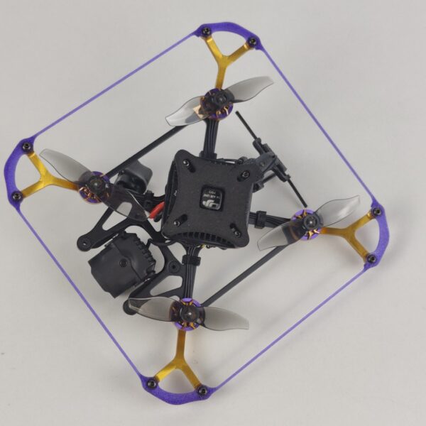 Drone FPV Micro Flywoo Flytimes 85 HD O4 PRO 2S 4K 60fps DJI O4 - Preto