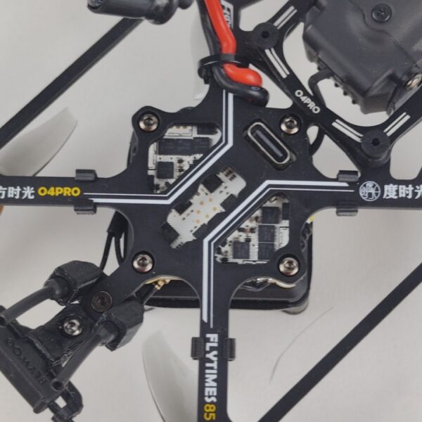 Drone FPV Micro Flywoo Flytimes 85 HD O4 PRO 2S 4K 60fps DJI O4 - Preto